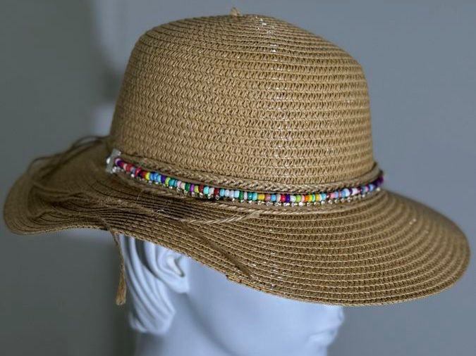 Copricapi, berretti & cappellini: Strohhut | boho style | Sonnenhut – Nuovo (secondo la descrizione) da Kilchberg ZH venduto da nad_6dwp 1