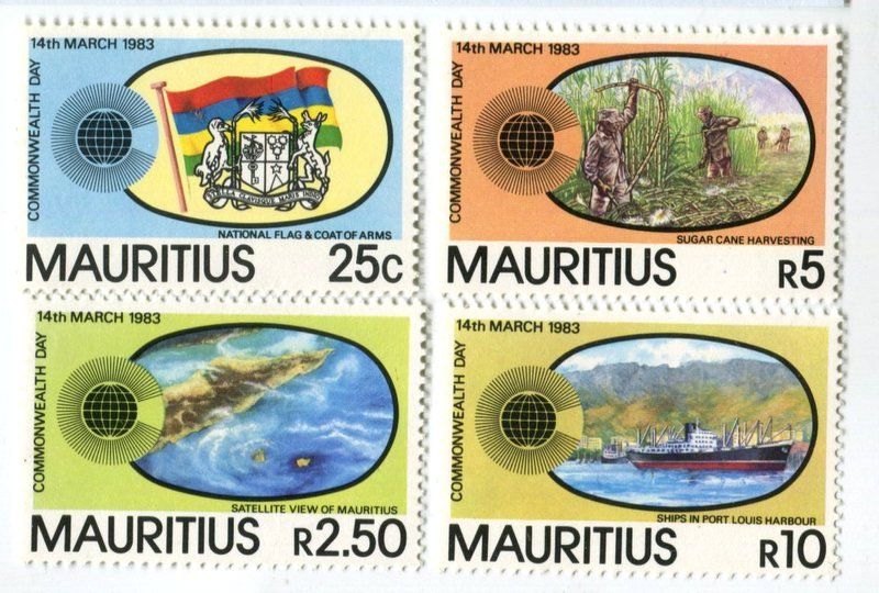 Tous les timbres: Briefmarken "Commonwealth Day". Mauritius. – Neuf avec emballage d'origine à Basel par Butsch5