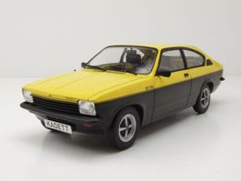 Opel Kadett C Coupé GT/E Phase I 1975-1977 gelb / schwarz