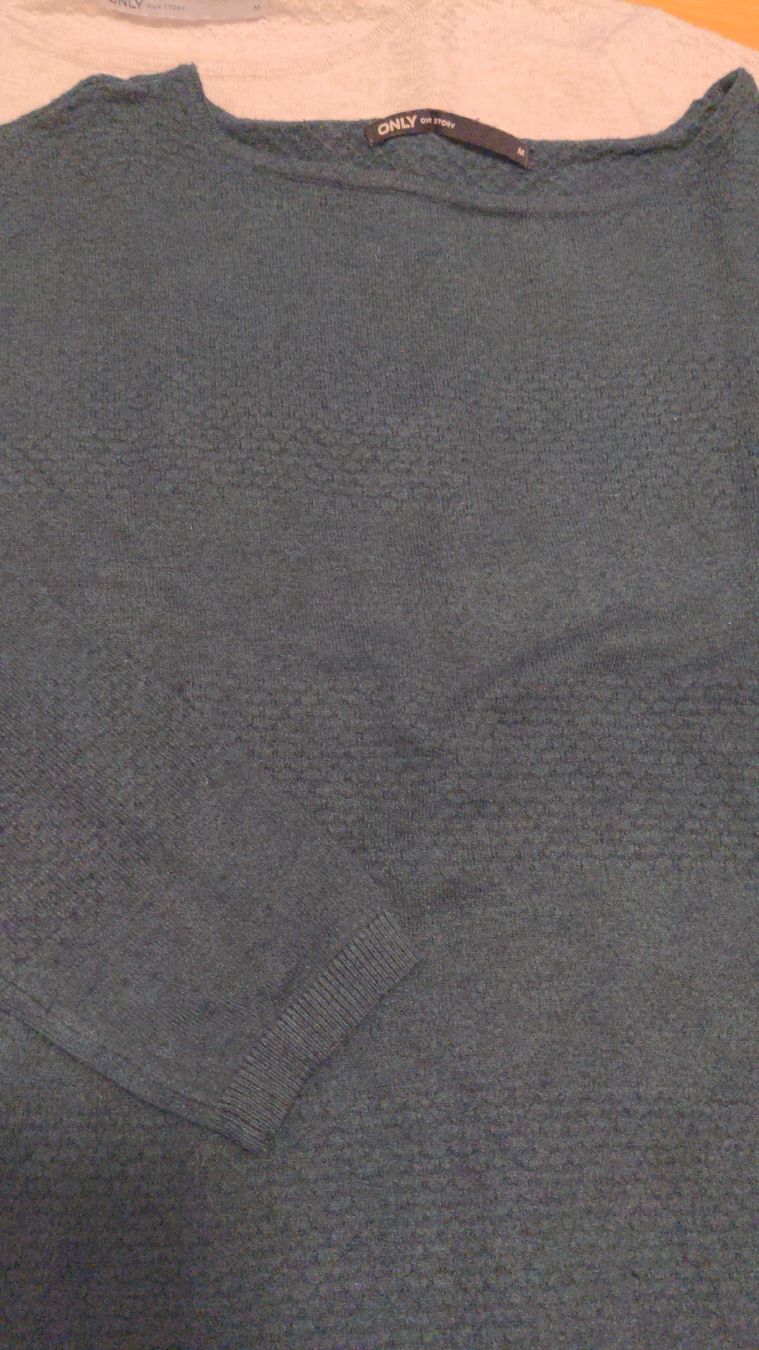 Only Maglioni & Felpe: Damenpullover Set: Dunkelgrün & Beige, Only gr.M – Usato da Sutz venduto da Rawypp 1