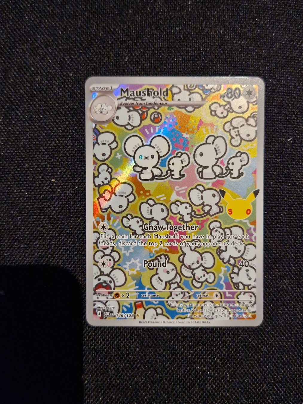 Pokémon Cartes à collectionner: Mushhold 30th eng – Neuf (Voir description) à Giubiasco par MrGru1992