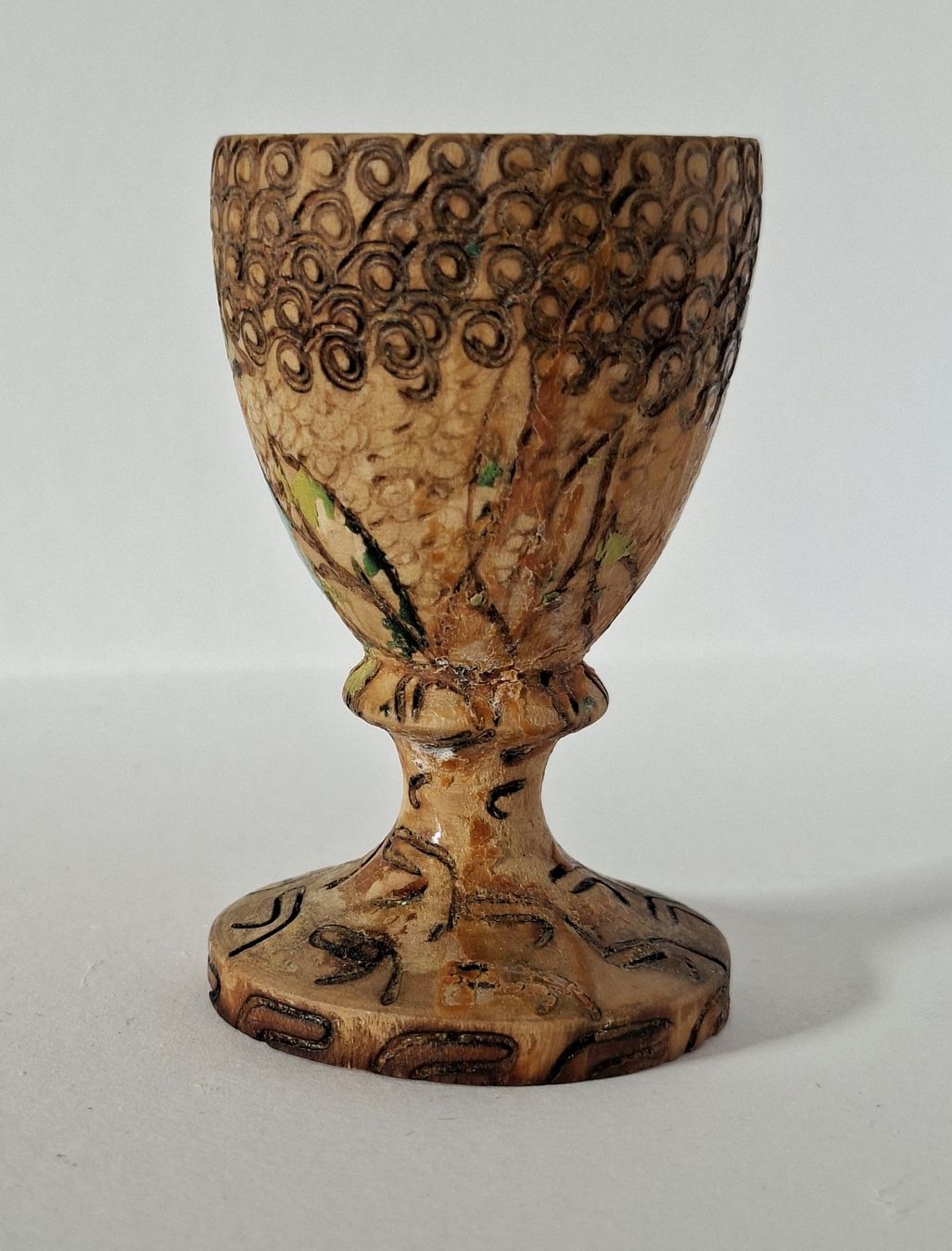 Altre Stoviglie: Wunderschöner vintage Eierbecher aus Holz – Usato da Dietikon venduto da Magi2 2