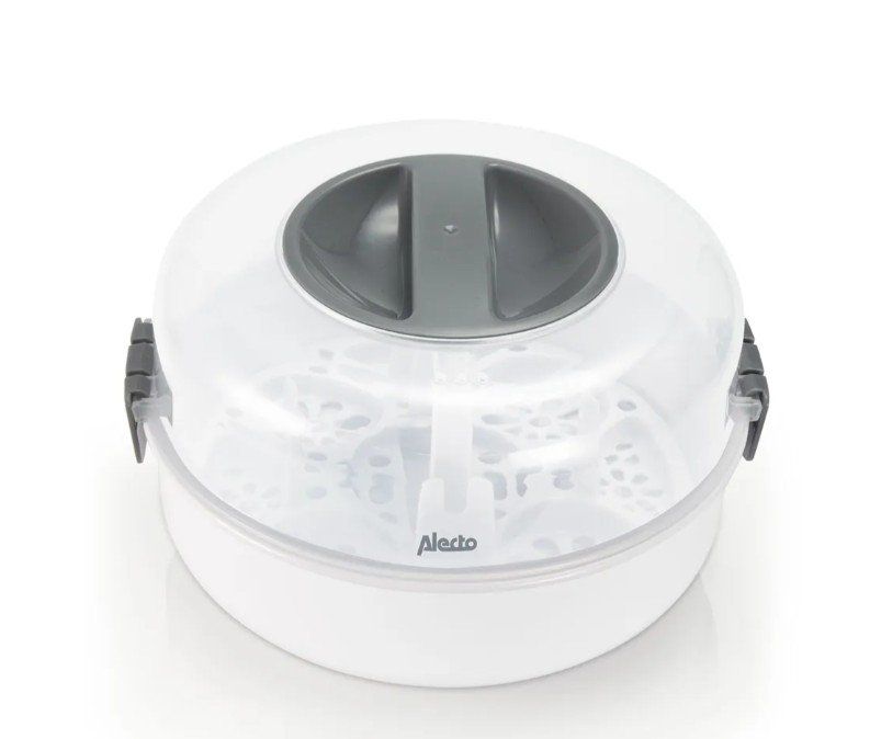 Pasti del neonato: Alecto Flaschen Sterilisierer BW-04, Weiss – Nuovo e nell'imballaggio originale da Bassersdorf venduto da COOL-AG