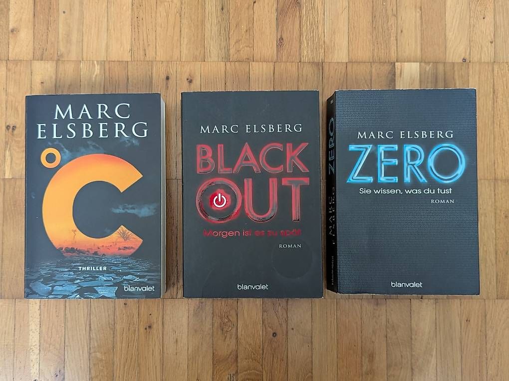 Bücher: 3x Marc Elsberg Bücher – Gebraucht aus Kreuzlingen von misfit777