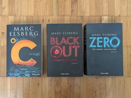 3x Marc Elsberg Bücher