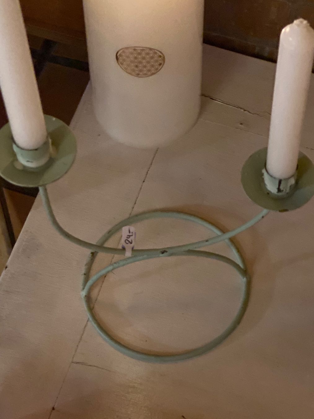 Bougeoirs: KERZENSTÄNDER MINT GRÜN-SHABBY CHIC – D'occasion à Meienried par ManuelaBoutique 3