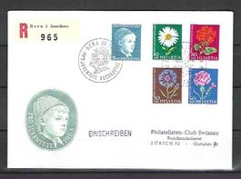 Pro Juventute  Einschreiben 1963