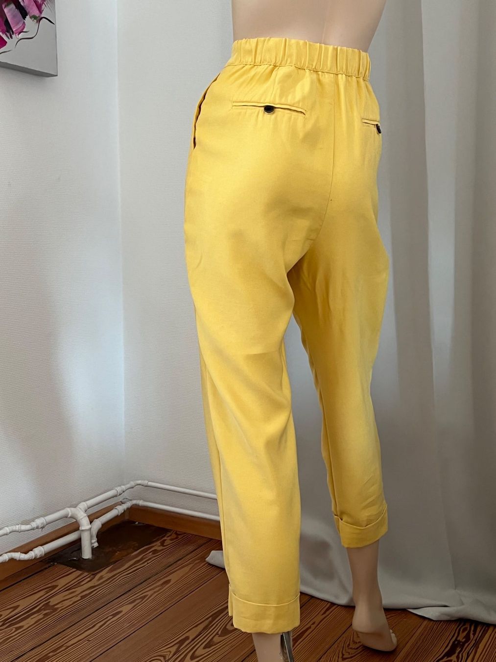 Zara Hosen: Zara  Sommerhose, gelb, Gr. M – Gebraucht aus Zürich von ost_5sdl 3