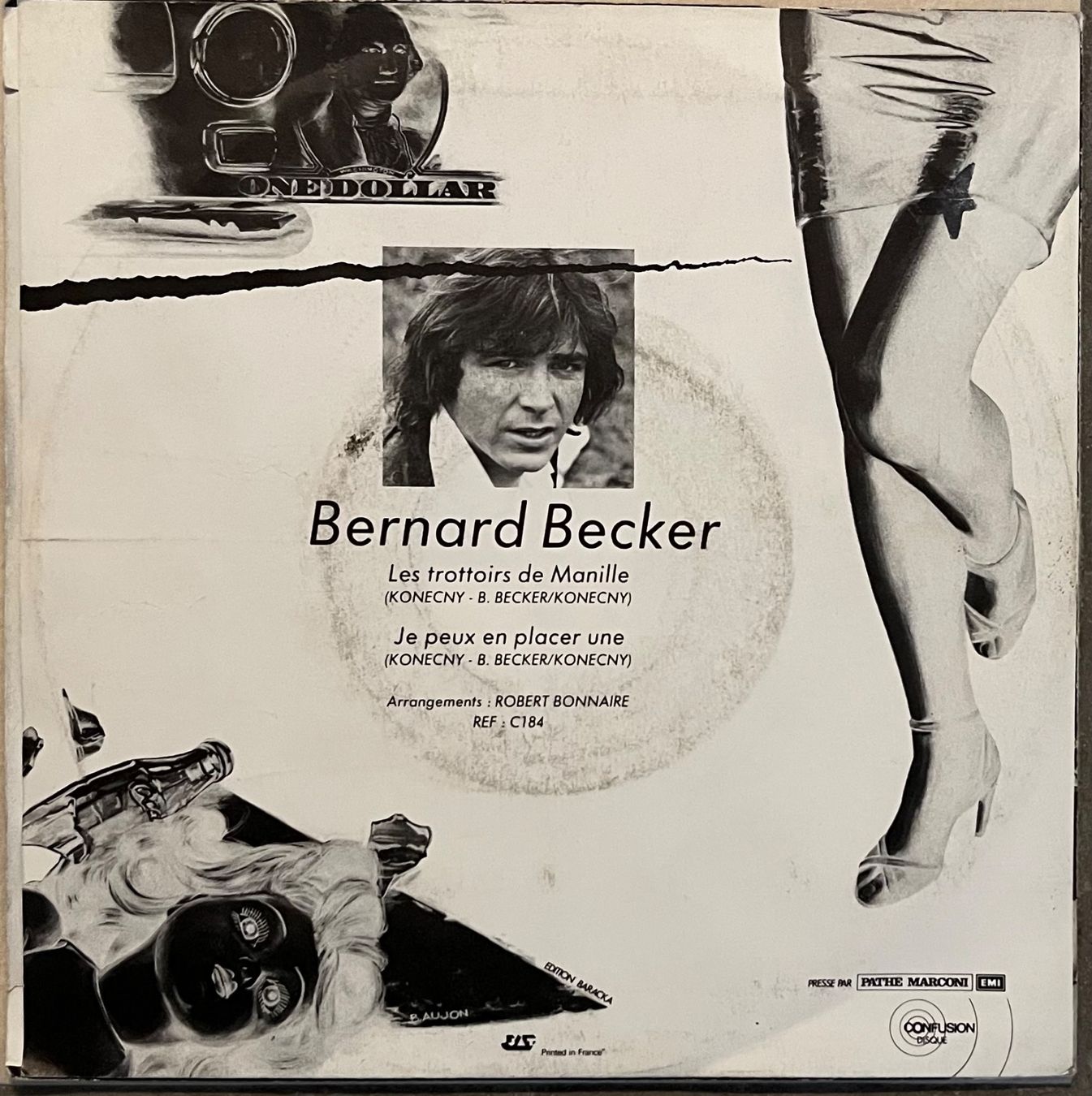 Dischi in vinile: BERNARD BECKER - LES TROTTOIRS DE MANILLE – Usato da Bussigny venduto da vinyl-pas-cher 1