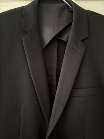 Giacca Sandro uomo nera taglia 48 usata