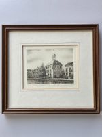 Radierung Zakkendragershuisje Schiedam - signiert 19/250