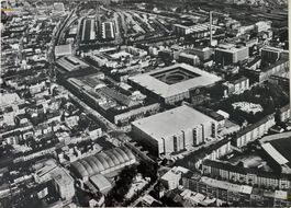 Foto Swissair, Mustermesse Basel, MUBA, 1968, 13 x 18 cm