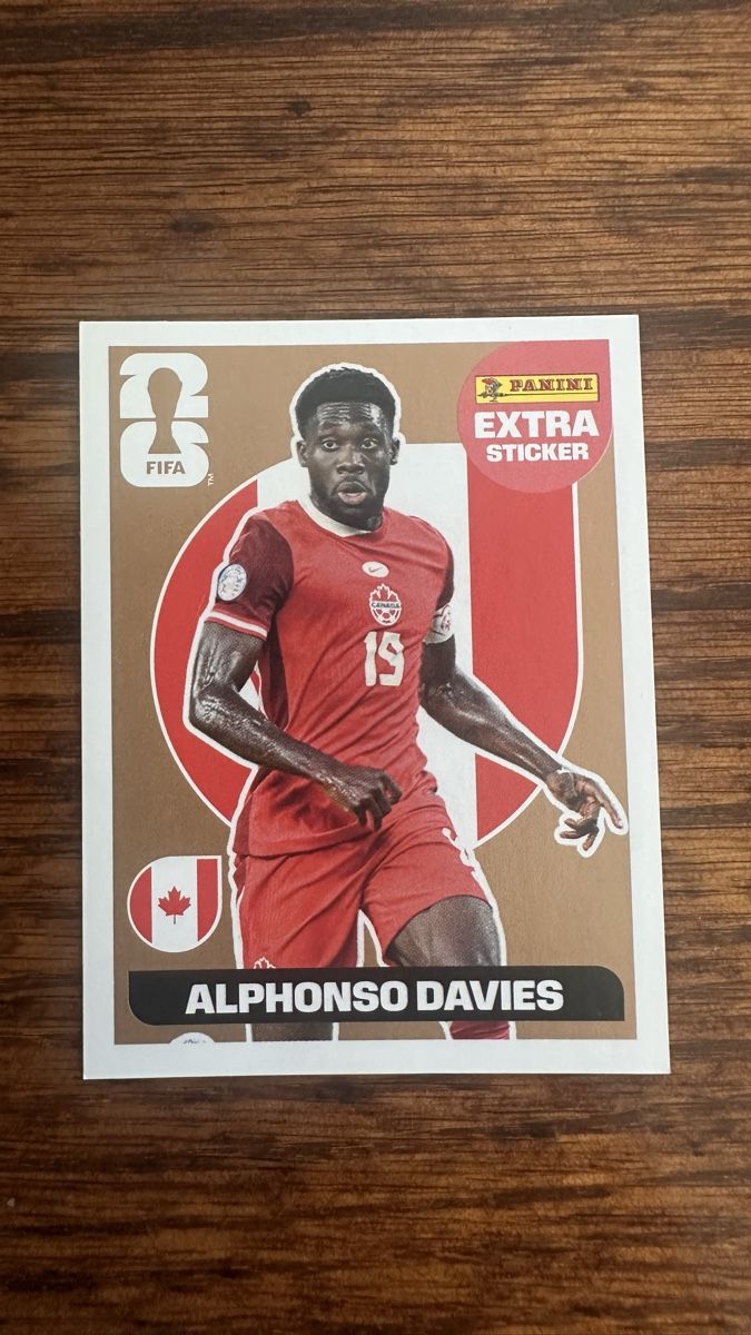 Aufkleber: Alphonso Davies Bronze Extra Sticker Legend – Neu (gemäss Beschreibung) aus Oberrieden von jon_5cl2