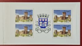 PORTUGAL BRAGA BLOCK CASTELO DE GUIMARAES MARKENHEFT 1986**