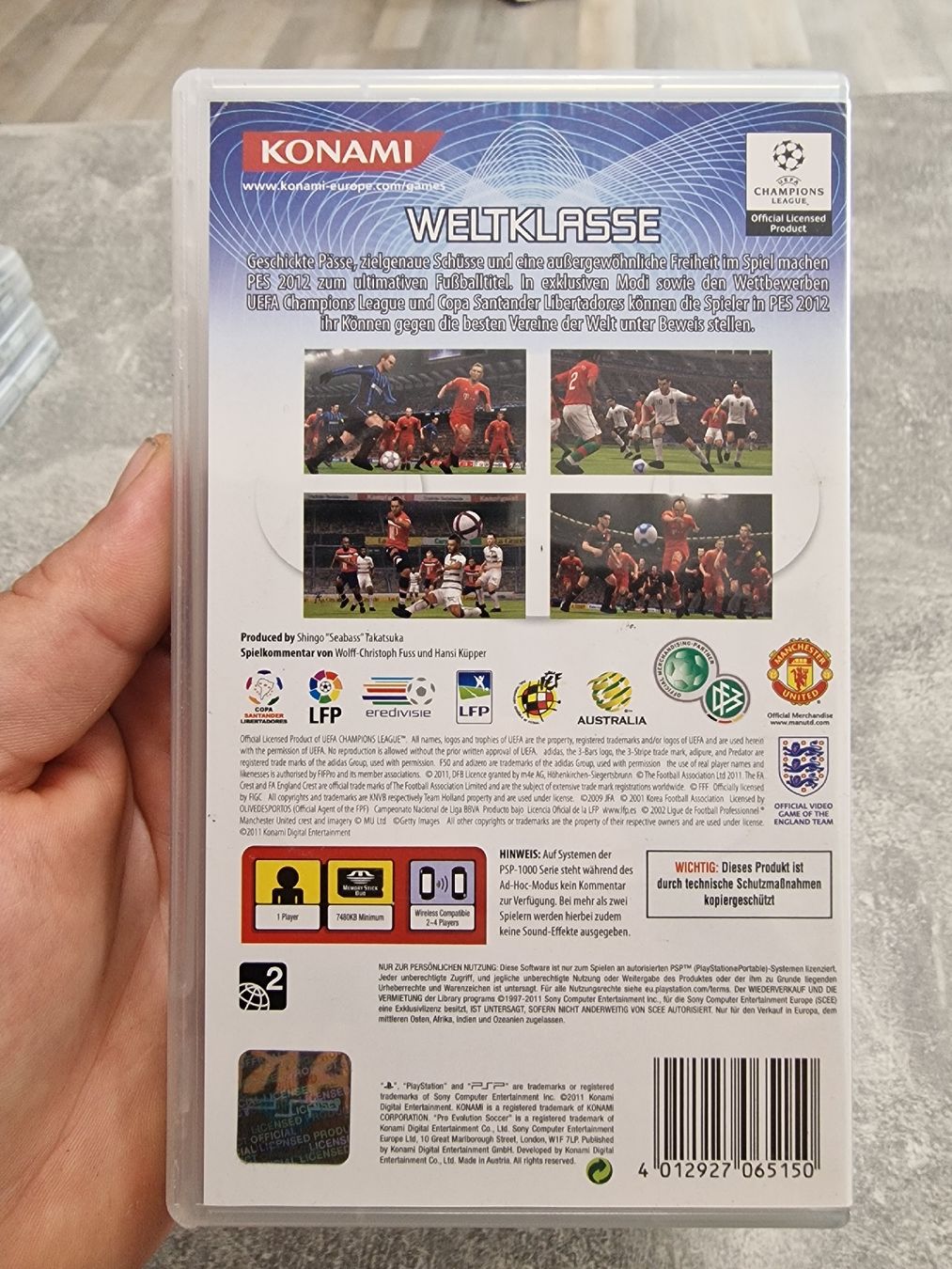 Sony Giochi: PES 2012 Pro Evolution Soccer für PSP - – Usato da Herzogenbuchsee venduto da ioa_zcm6 1