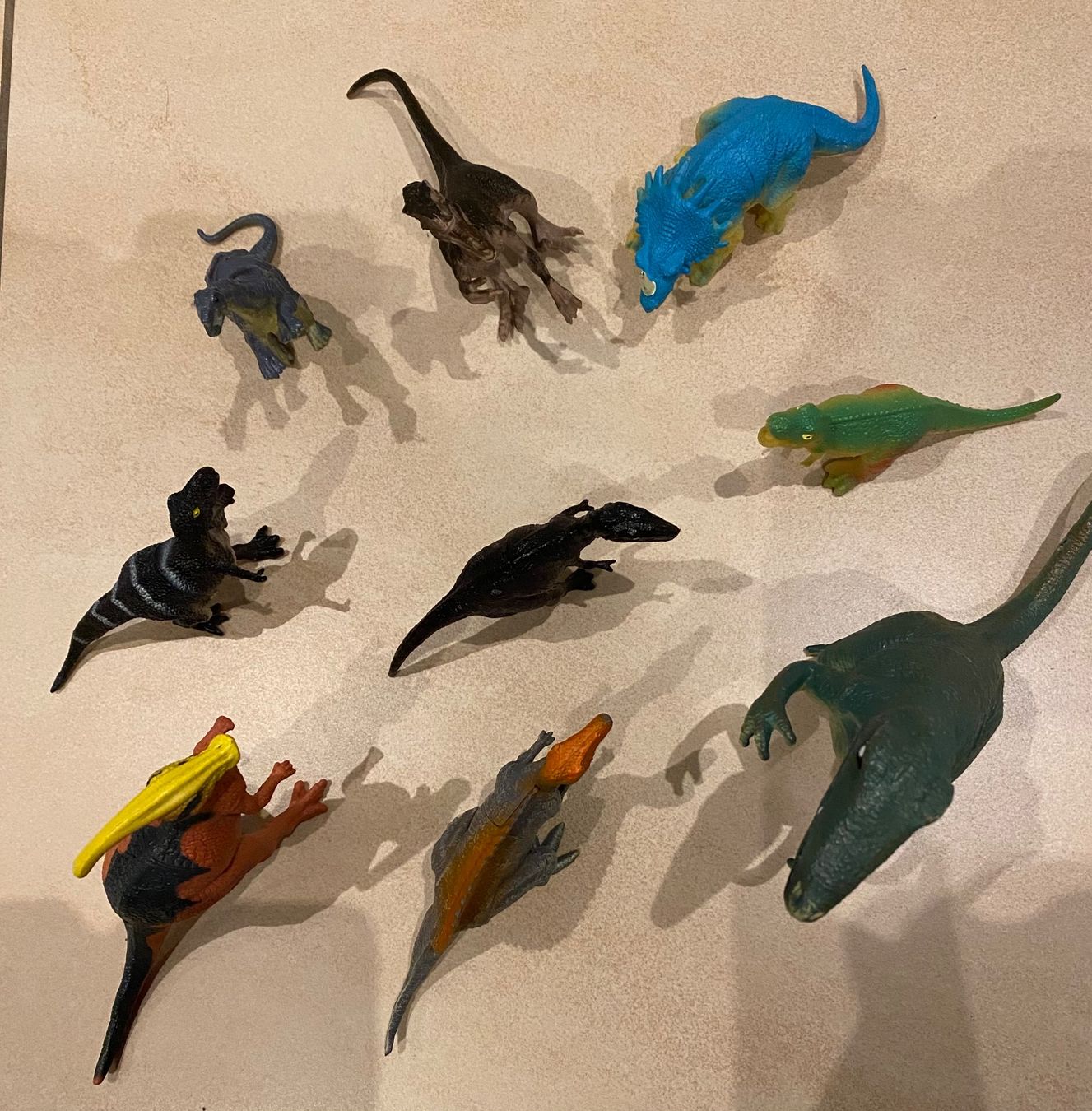 Giocattoli: Dinosaurier-Set 9 Stk. – Nuovo (secondo la descrizione) da Meinier venduto da wellico22 1
