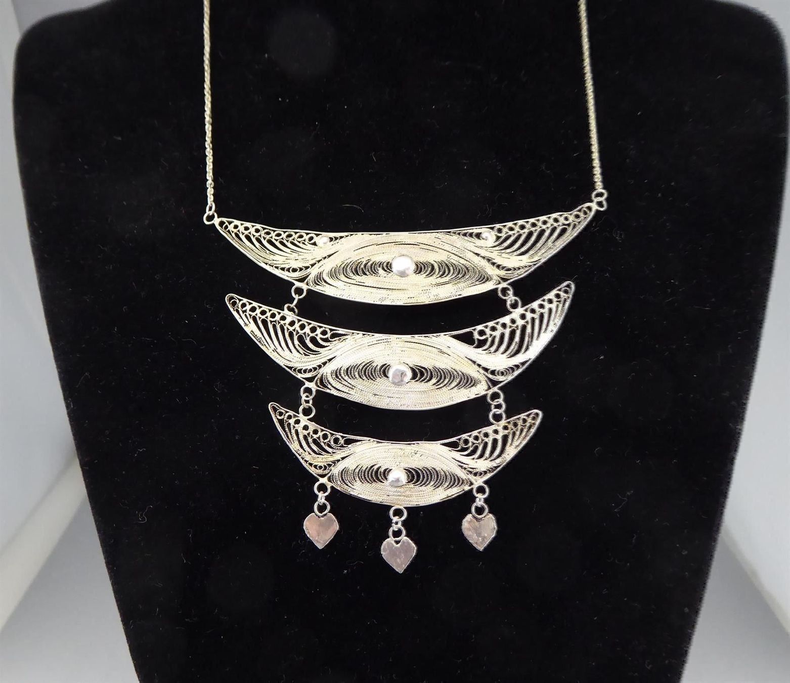 Catenine: Filigranes Collier / Halskette Silber – Usato da Muri AG venduto da Lineli2020 3