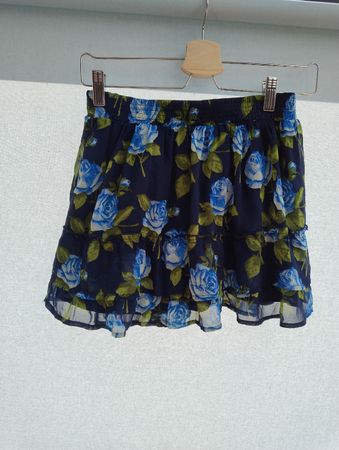 Abercrombie & Fitch Rock Blumenmuster dunkelblau Grösse S