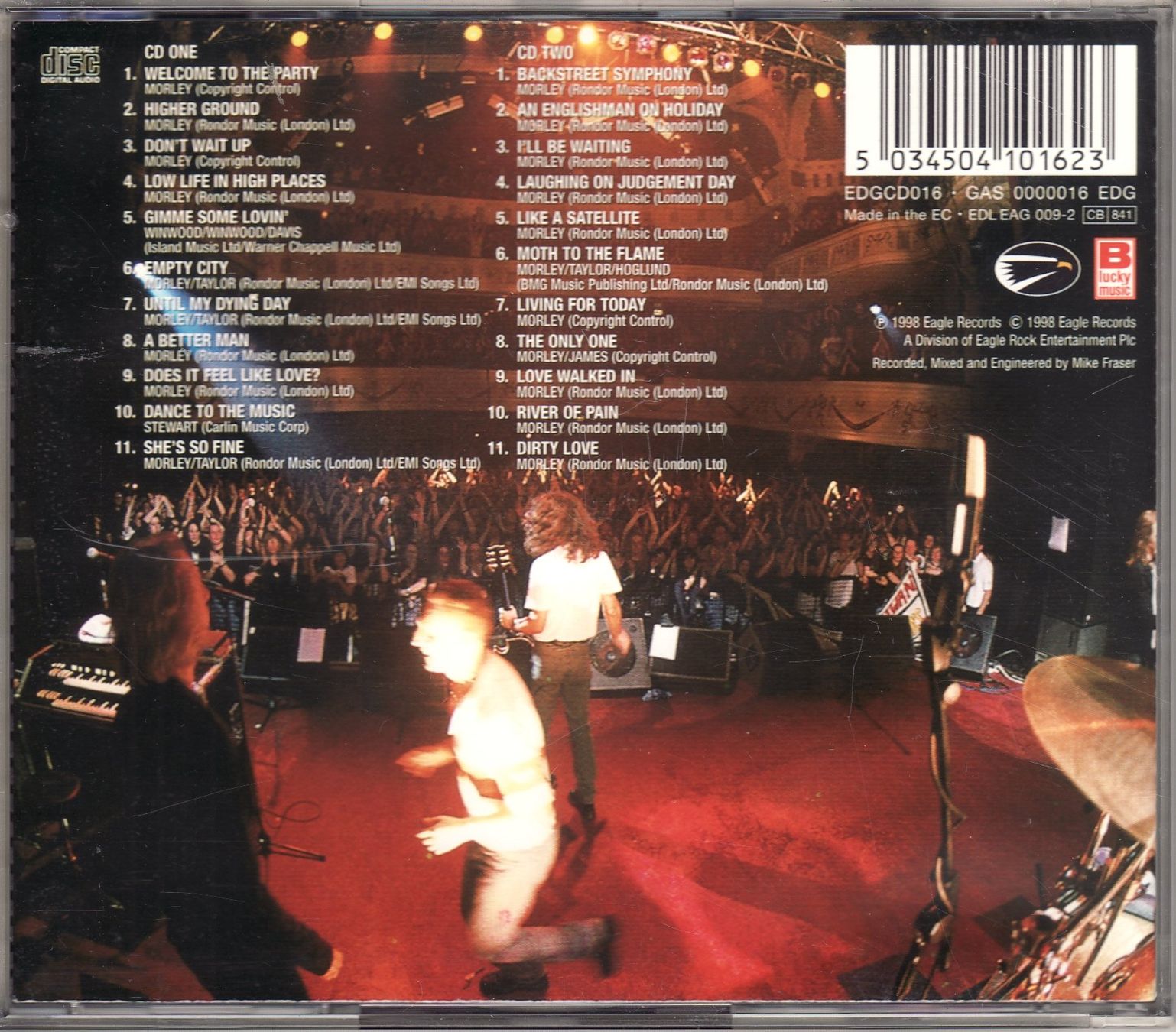CDs: Thunder   – Live – Neu (gemäss Beschreibung) aus Boussens von catfood01 1