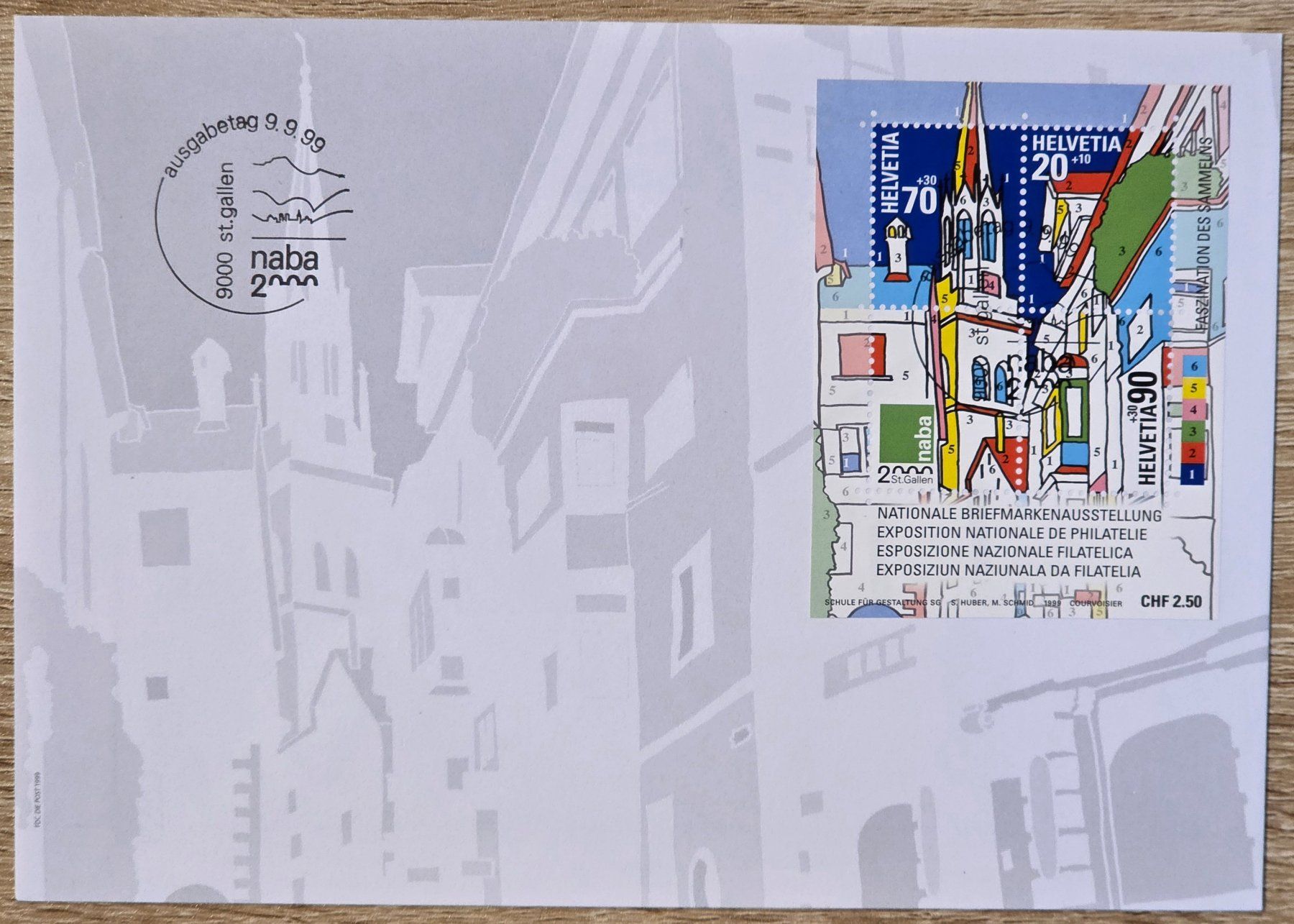 Alle Briefmarken: Blocco First Day Naba 2000 – Neu (gemäss Beschreibung) aus Rohrbach von lod_m58r