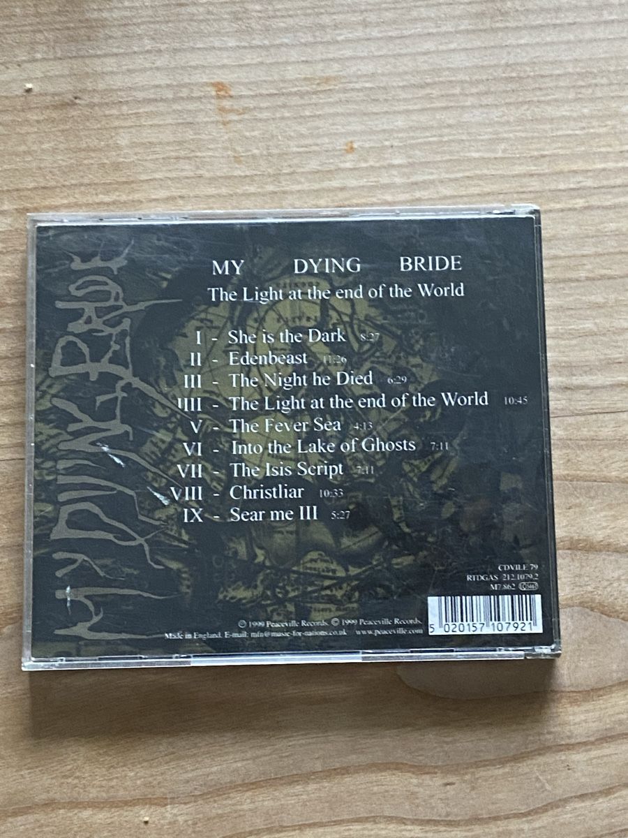 CD: My Dying Bride CD Bundle – Usato da Zürich venduto da CallMeAppetite 5