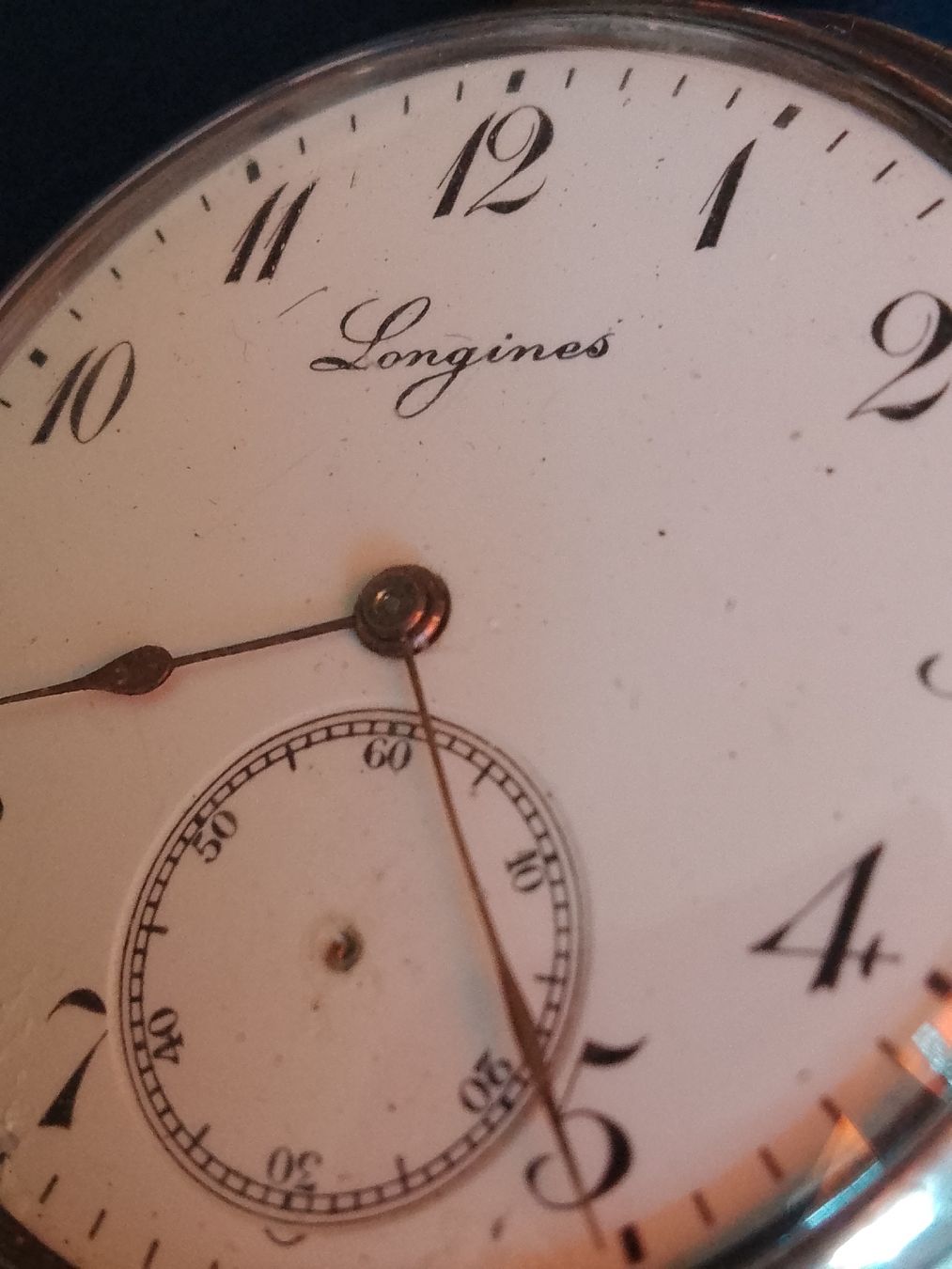 Longines Uhren: Longines Antik Silber 50mm läuft super  – Gebraucht aus Agno von sam2608 2