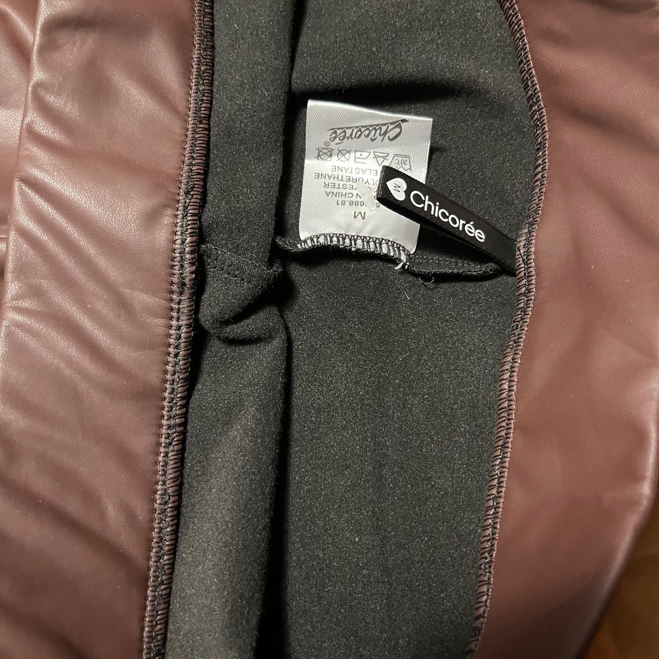 Leggings: Leggings -pelle ecco Chicorée, colore chocolate-M/L – Nuovo e nell'imballaggio originale da Gordevio venduto da LanaZimm 6