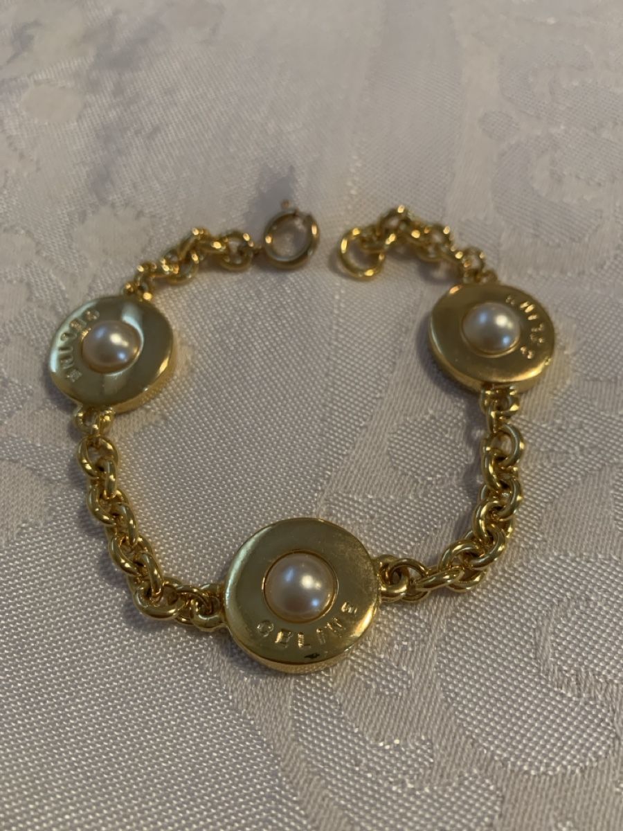 Celine Armbänder & -reifen: Faux pearl Celine bracelet  – Gebraucht aus Geneve von Fashionpassion6 2
