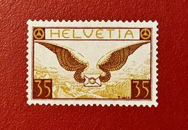 SCHWEIZ FLUGPOST FLUGPOSTBRIEF 14 GLATTES PAPIER 1923**