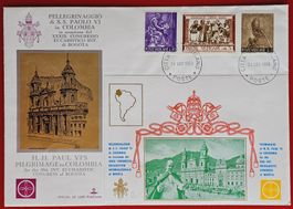 VATIKAN KOLUMBIEN EUCHAR. KONGRESS BOGOTA PAPST PAUL 1968