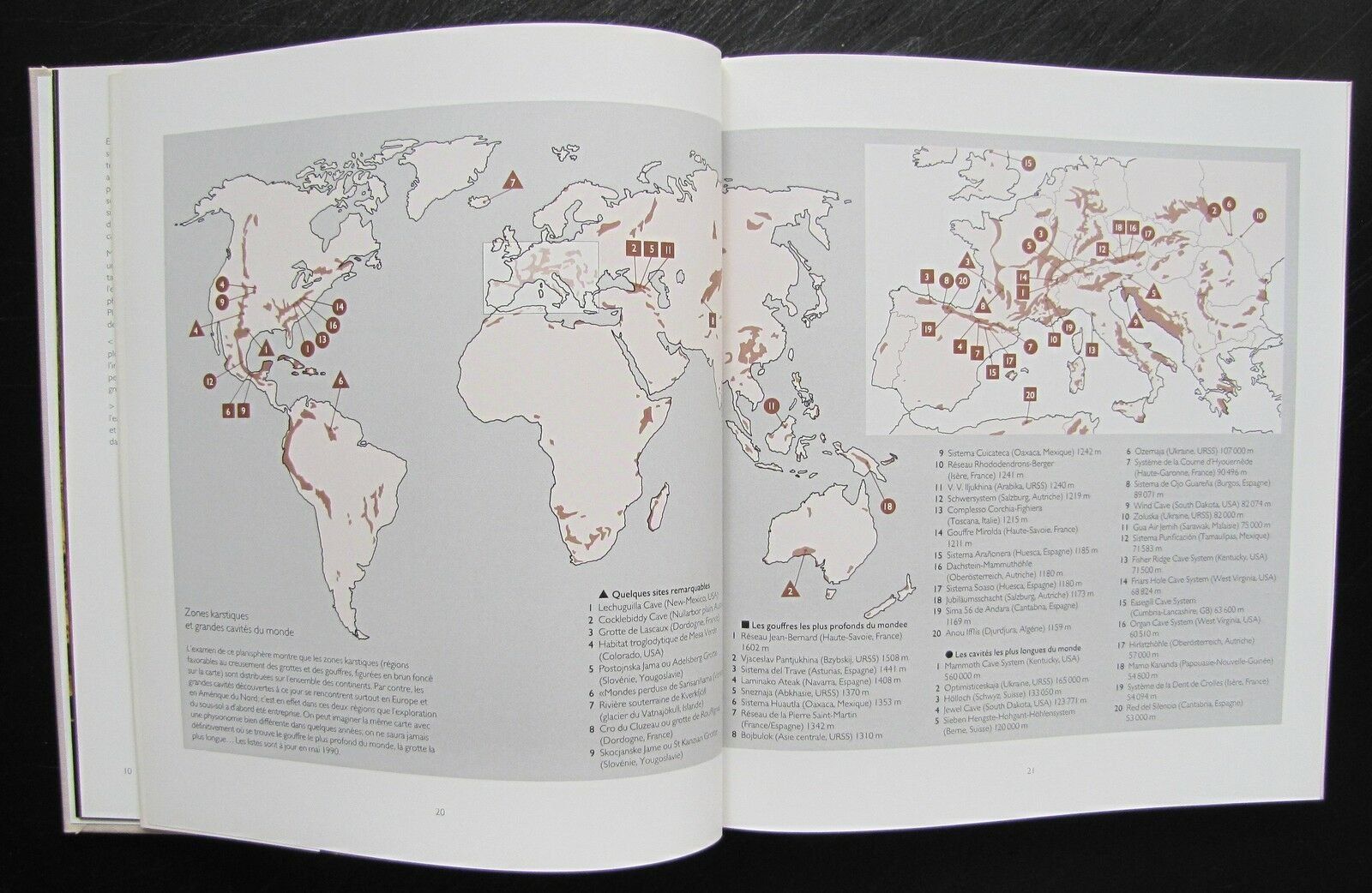 Bücher: Dans les Cavernes du monde. Ed Mondo – Gebraucht aus Genève von Brindisina2019 3