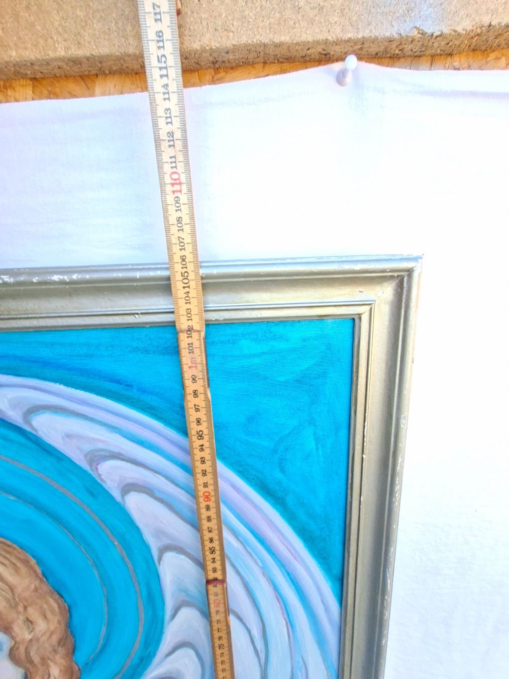 Dipinti: Bild Engel mit Kindern 1989 J. Schultz Acryl – Usato da Schaffhausen venduto da meteor7 6