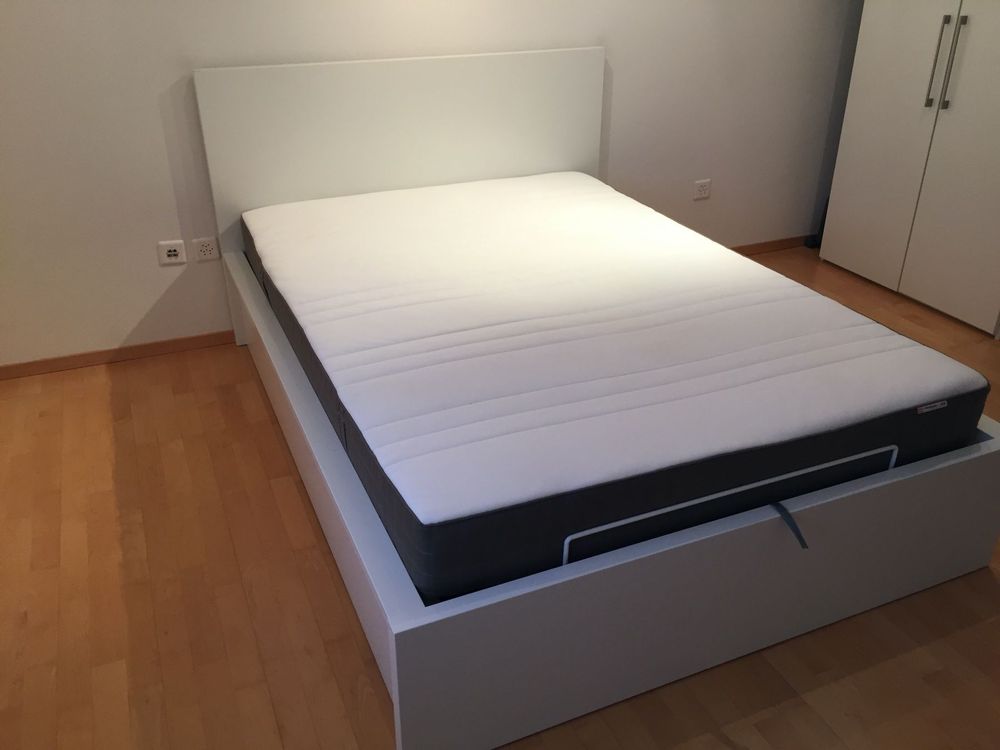 Malm Bett Mit Aufbewahrung