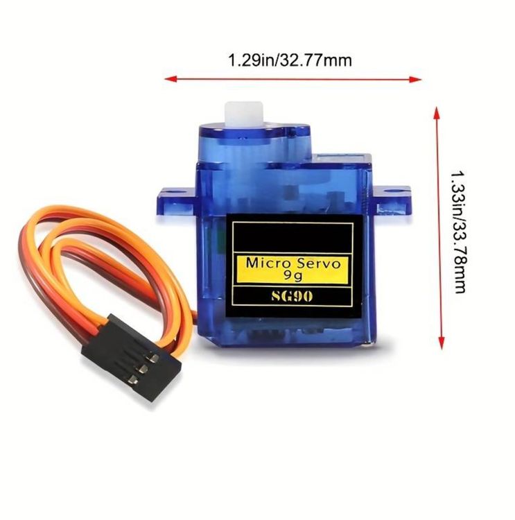 GS-1502 Servo Analógico RC Timer – Micro Servo Lineal 0.2kg/cm – Ligero Para Aplicaciones De 1 Celda (3.7V-5V) – Ideal Para Indoor 3D Y Park Flyer