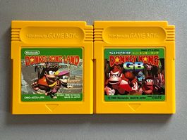 Donkey Kong Land & Super Donkey Kong - 2 GB GameBoy Games