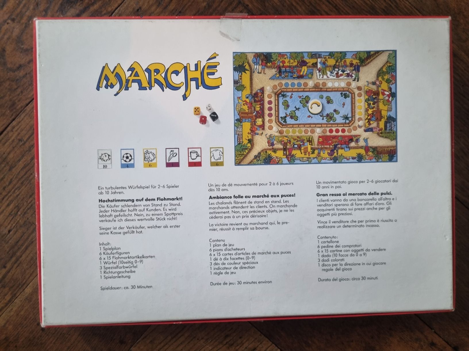 Carlit Giochi: Jeu de société "Marché aux puces" Carlit – Usato da Fribourg venduto da jarmilka 2