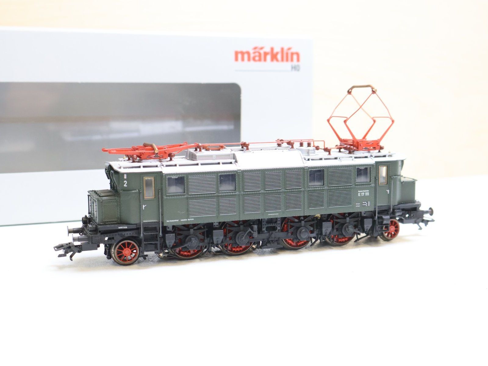 Märklin Modellini di ferrovie: Märklin BR E 17 E-Lok- MFX + Sound 37061 - Top – Usato da Winterthur venduto da Monstera