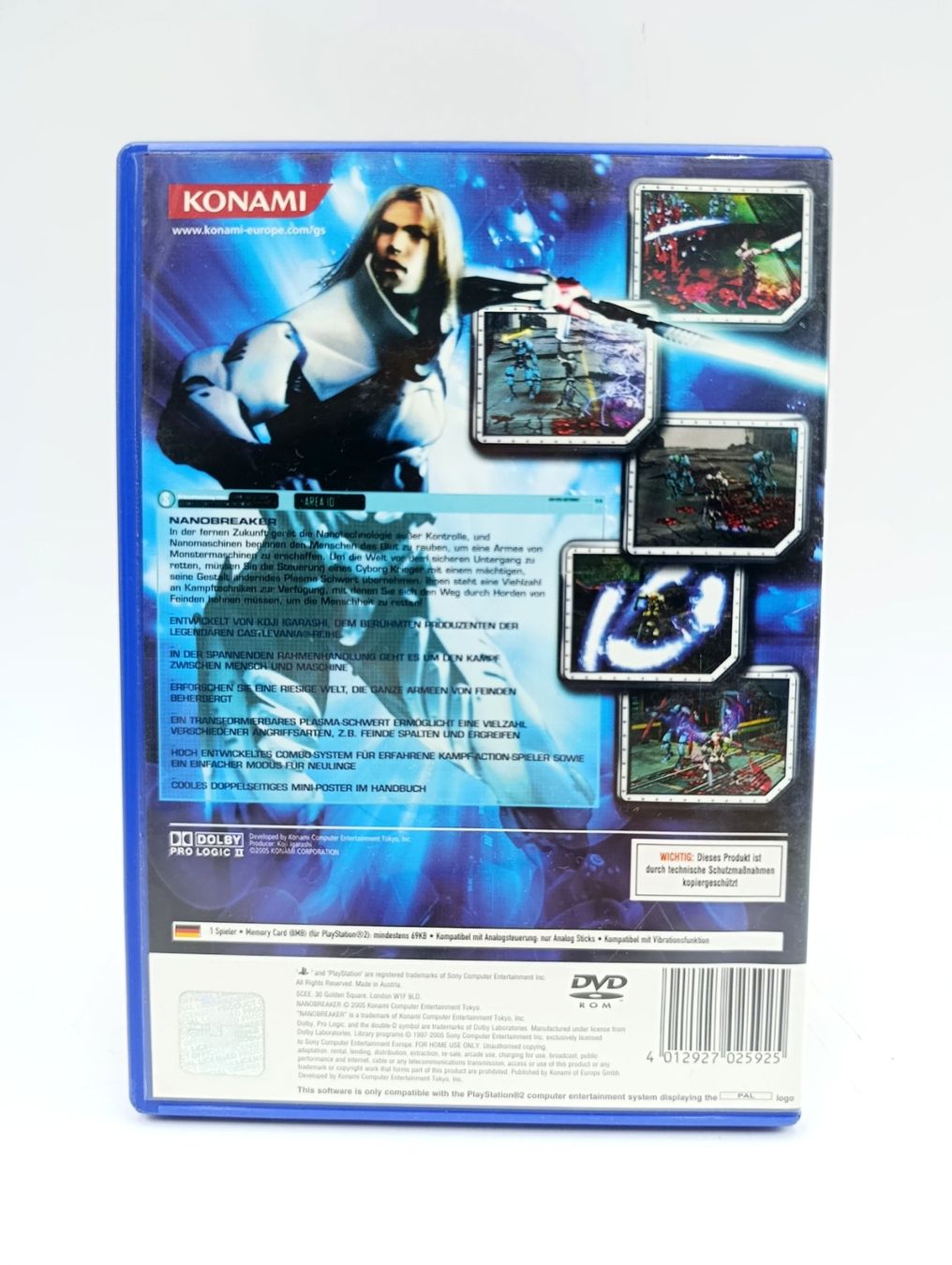 Spiele: Nanobreaker PS2 Game Konami – Gebraucht aus Wil SG von Donaldus 1