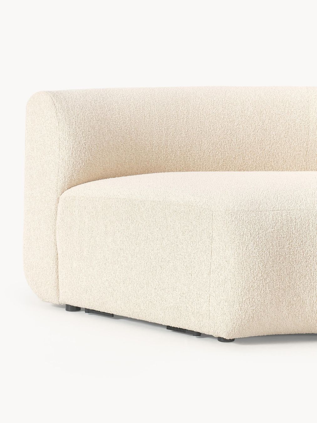 Westwing Sofas: Rundes Bouclé-Eckmodul Sofia  Westwing CHF 1’799-70% – Neu (gemäss Beschreibung) aus Otelfingen von Yuji_Outlet 5