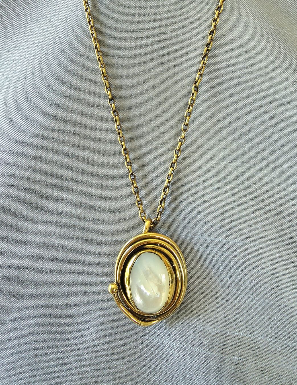 Catenine: Elegantes Collier mit edlem Perlmutt - Neu – Nuovo e nell'imballaggio originale da Uetikon am See venduto da Springdream 4