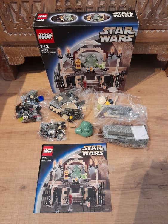 Lego Star Wars 4480 Jabba s Palace Selten Jedi Tatooine (Neu (gemäss ...
