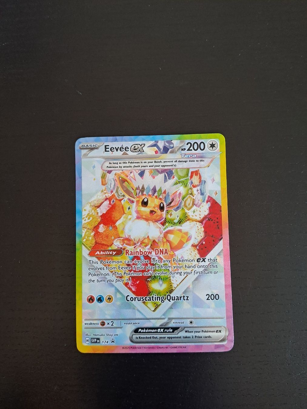 Pokémon Carte collezionabili:  Eevee EX SVP 174 – Nuovo (secondo la descrizione) da Basel venduto da mfe_86h9