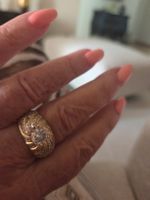 Wunderbarer Damenring 750 Gelbgold mit 24 Brillanten