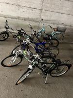 Fahrräder, Kickboard, Scooter, Rollbrett