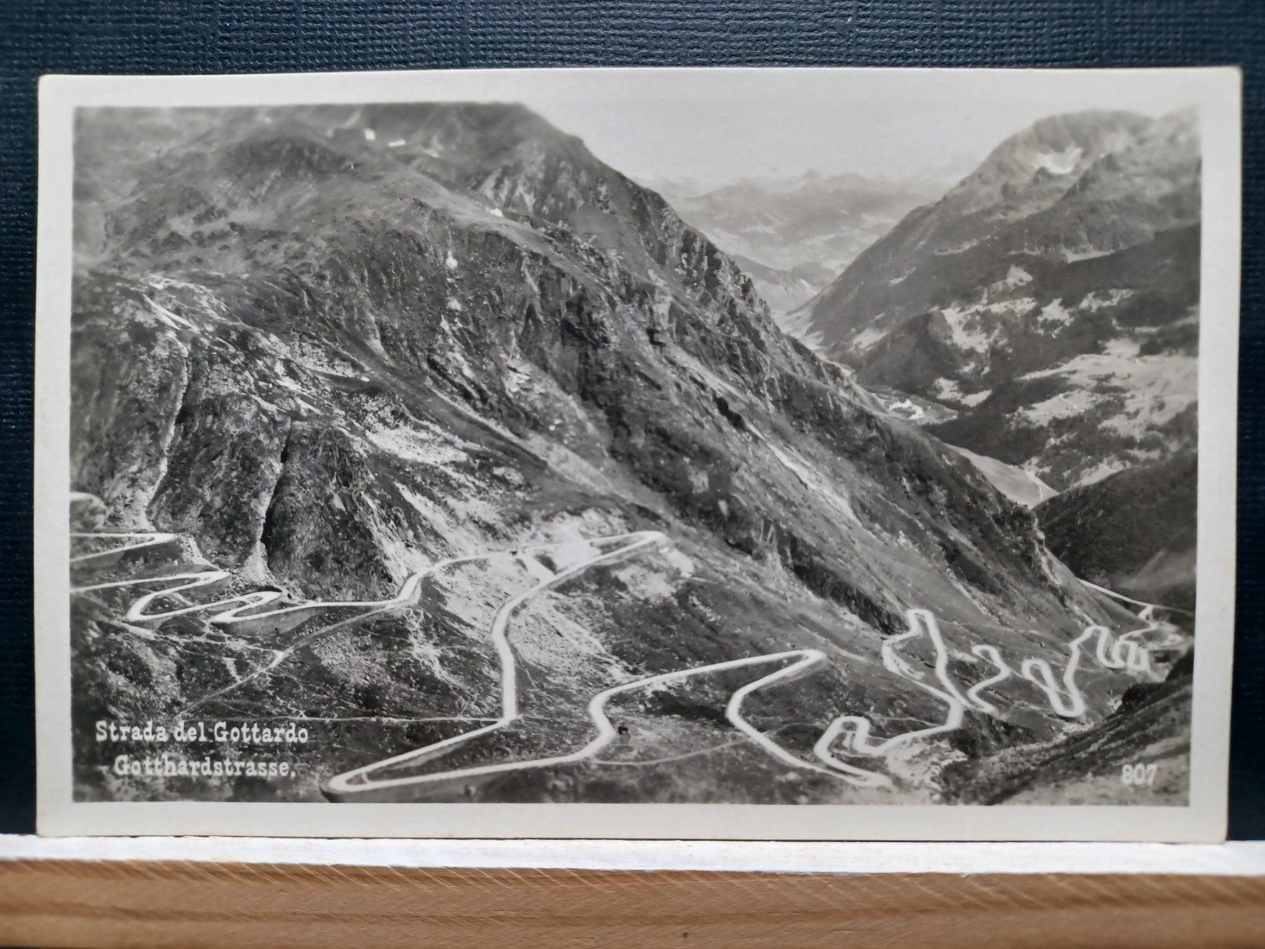 Cartoline postali: Alte Gotthardpass-Strasse, ungelaufen , – Usato da Aarau Rohr venduto da mgvw