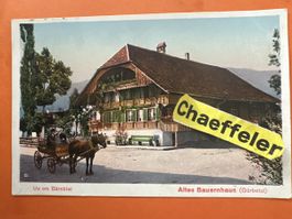 Ansichtskarte Altes Bauernhaus (Gürbetal) guter Zustand