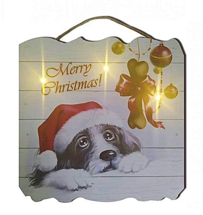 Posters & Illustrations: LED Bild 40 x 40 cm - XMAS Hund – Neuf avec emballage d'origine à Wettingen par Swala 3