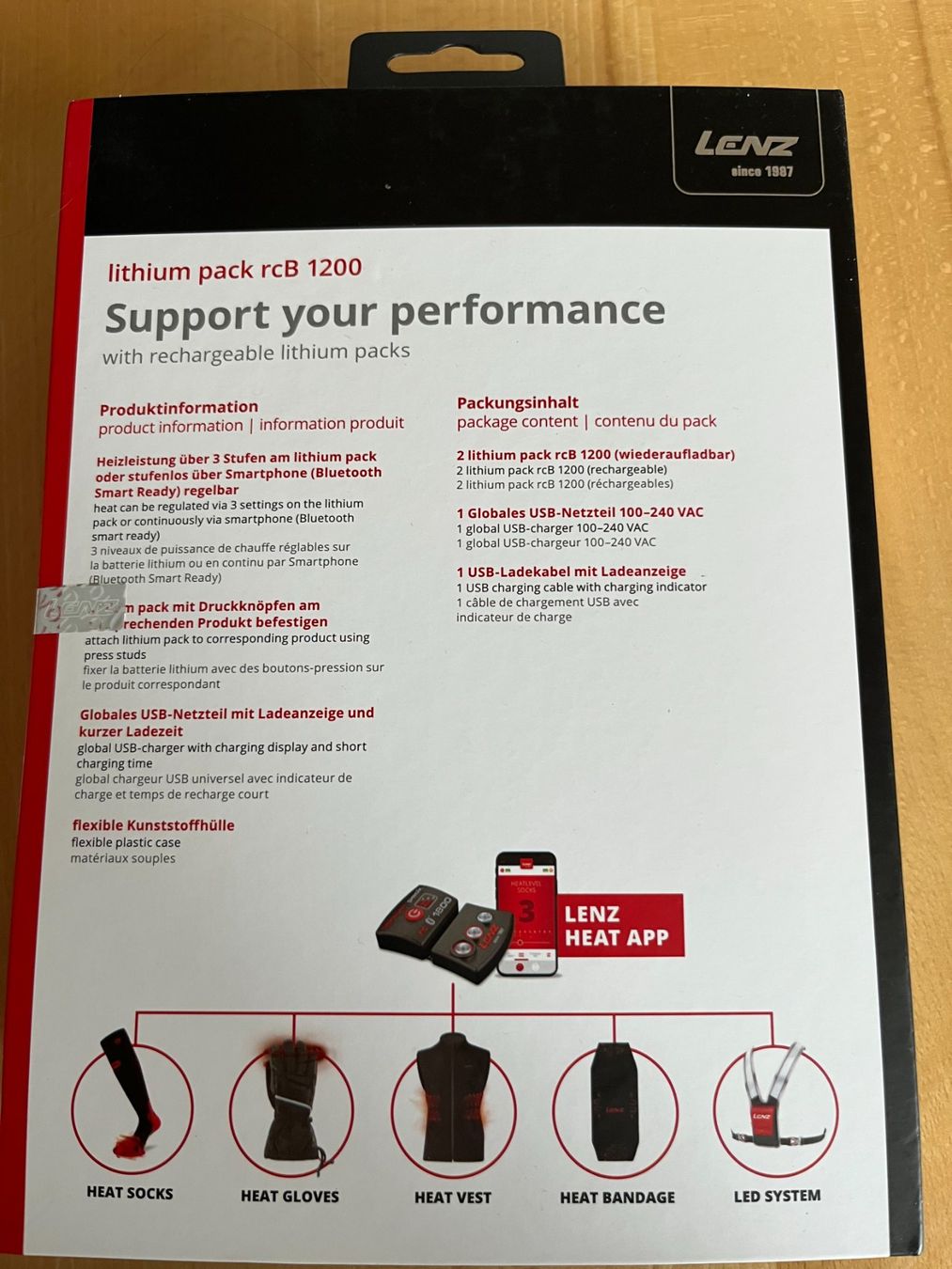 Accus: Lenz Lithium Pack RCB 1200, nur ausgepackt – Neuf (Voir description) à Baar par Aatina 1