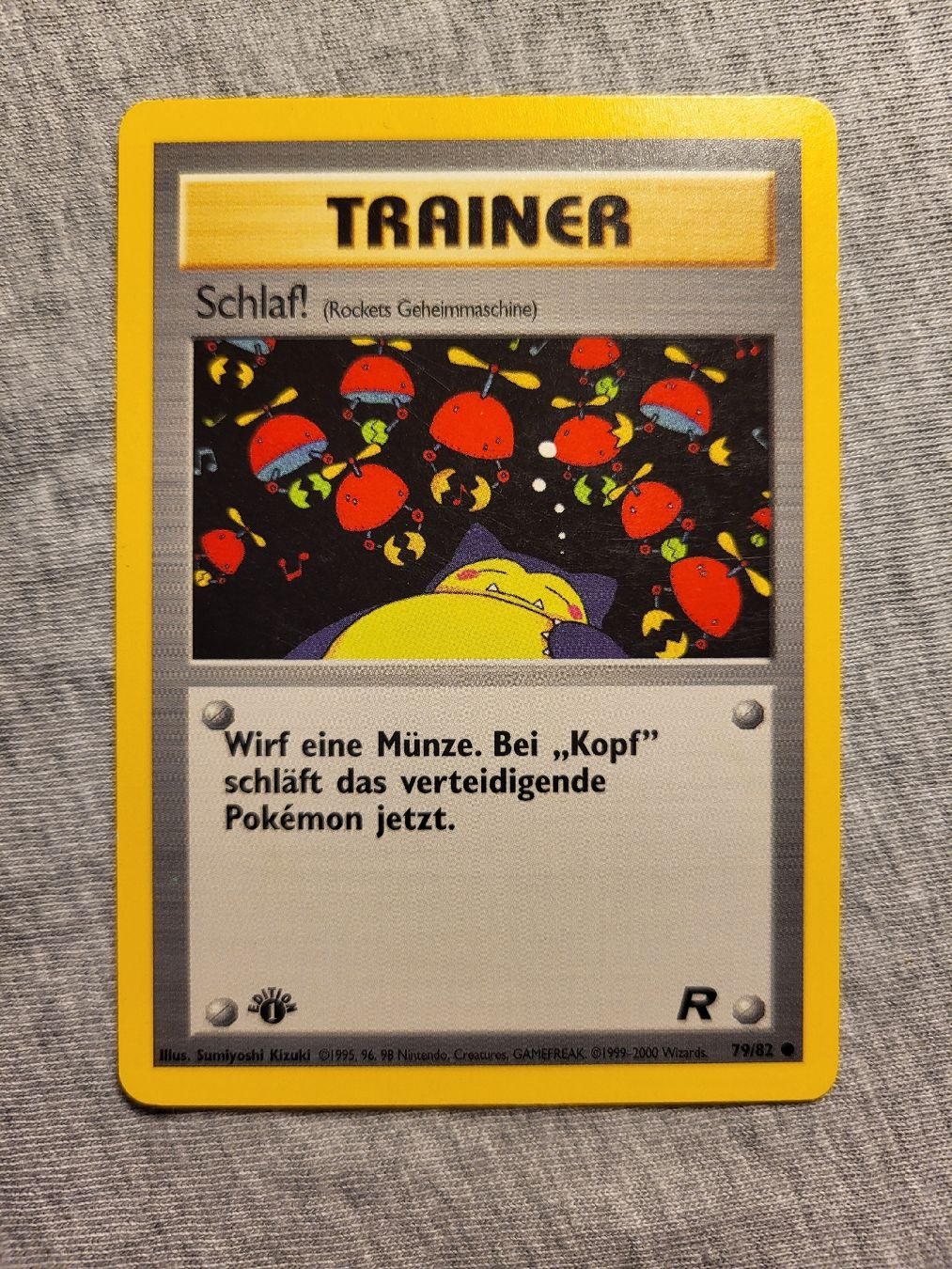 Pokémon Carte collezionabili: Pokémon Karte Trainer Schlaf 1.Edition – Usato da Grindelwald venduto da lego9