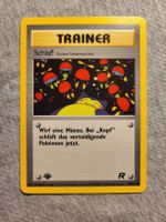Pokémon Karte Trainer Schlaf 1.Edition